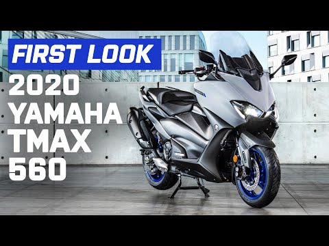 2020 Yamaha TMAX 560 Tech Max | First Look | Visordown.com