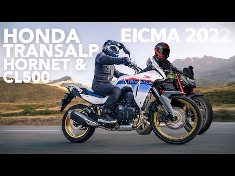 2022 Honda XL750 Transalp, CB750 Hornet, CL500 Preview | EICMA 2022