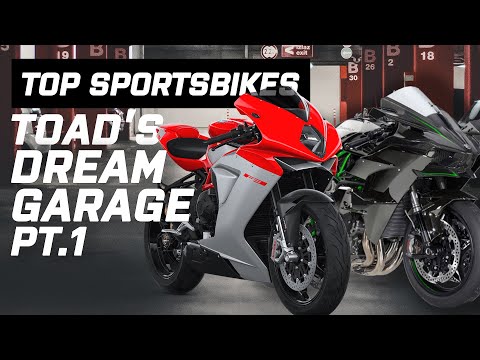 Sportsbikes | Toad's Dream Garage Pt.1| From Ducati Desmosedici RR to Kawasaki H2 R | Visordown.com