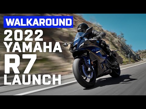 NEW 2022 Yamaha R7 Sportsbike Launch | Visordown.com