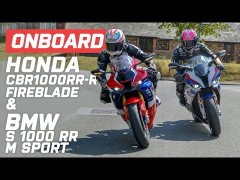 Diamond Races | Lap Onboard of a Honda CBR1000RR-R &amp; a BMW S 1000 RR M Sport | Visordown.com