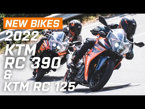 New 2022 KTM RC 390 and KTM RC 125 | Full Specs and Features | Visordown.com