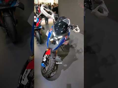 Matt and Toadâs latest EICMA find - the BMW F450 GS Concept #Visordown #BMW #shorts