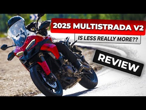 Visordown Ducati Multistrada V2S 2025 Review: New Engine Means a Totally New Character