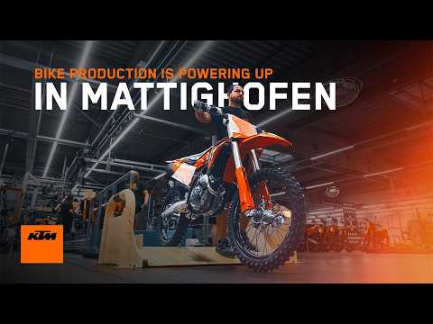 KTM Production Restart – Behind the Scenes in Mattighofen | KTM