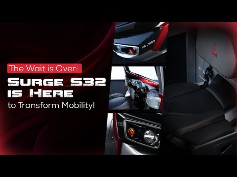 The Wait is Over Surge S32 is Here to Transform Mobility! #surgeev #evmobility #2in1vehicle