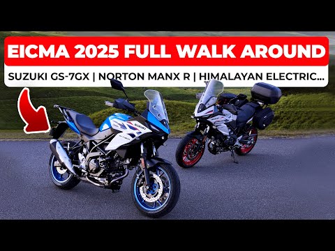 The biggest bike reveals at EICMA 2025: Norton, Royal Enfield, Honda, Suzuki, Benda |Full Walkaround