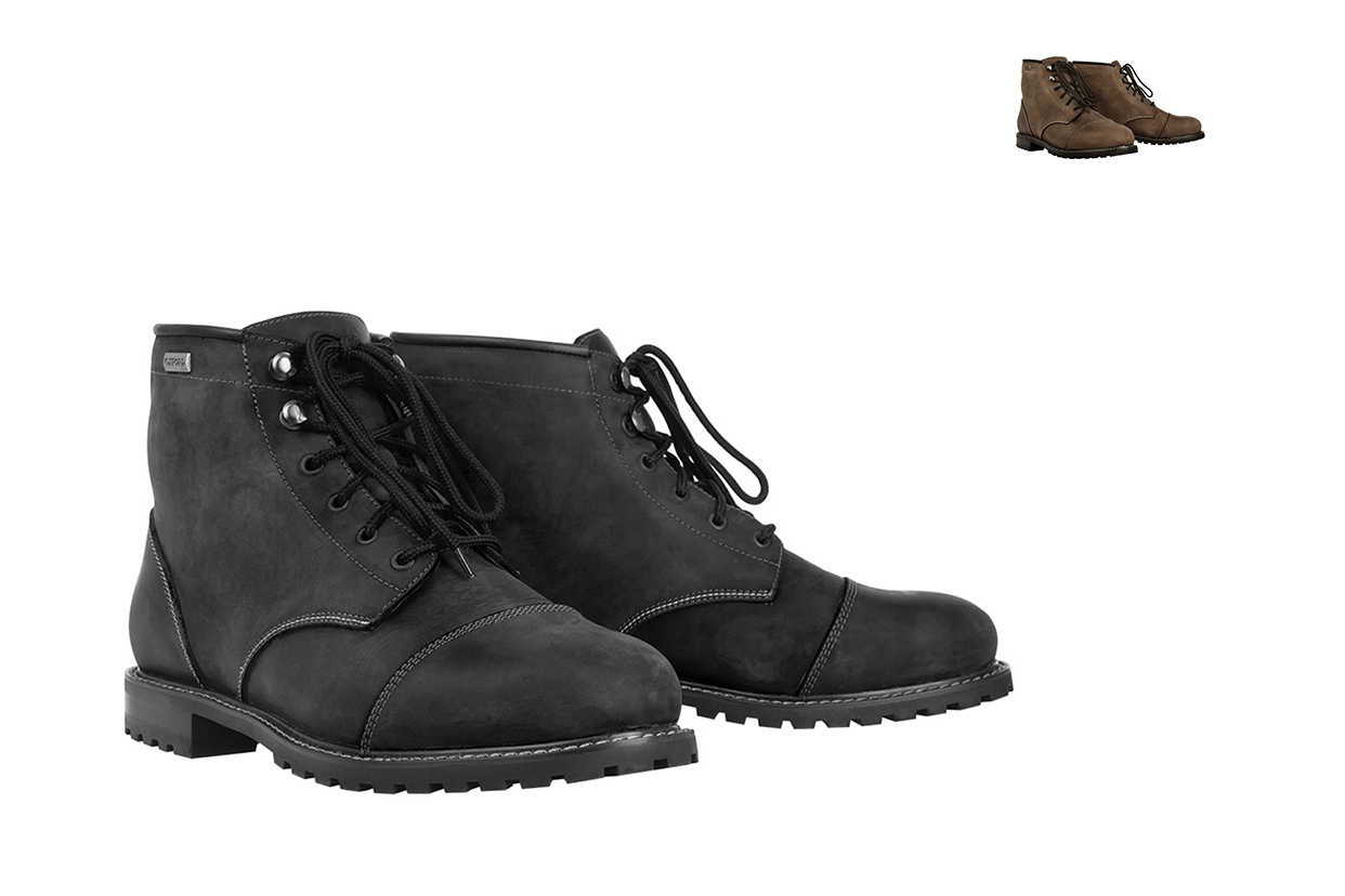 Oxford Hardy Leather Motorcycle Boots