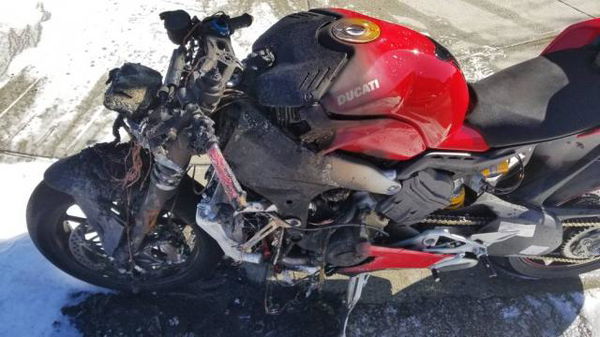 Ducati North America take action after Panigale V4 fire