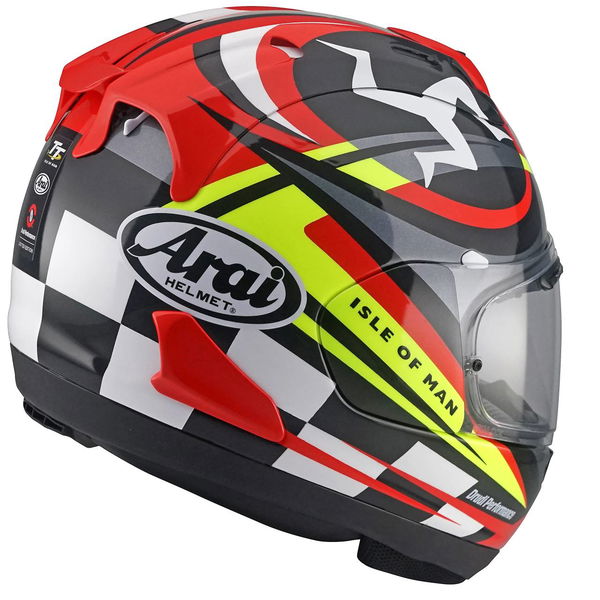 2023 IOMTT Arai RX-7V special edition helmet. - Arai