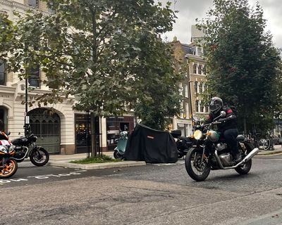 Riding the Royal Enfield Interceptor 650 in London