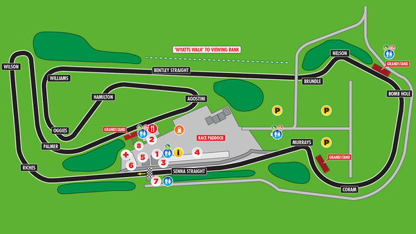 snetterton 300 circuit map