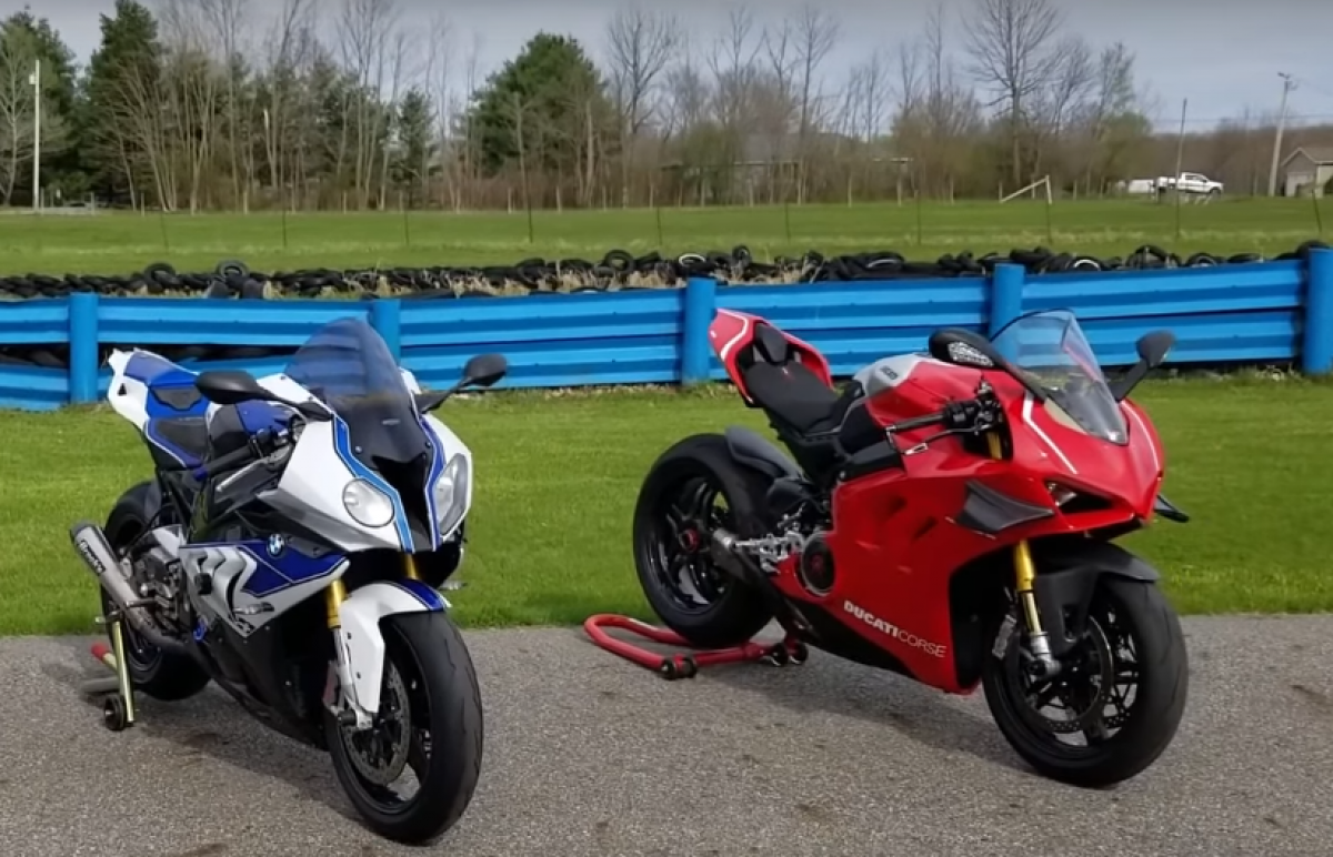 BMW s1000rr vs Ducati