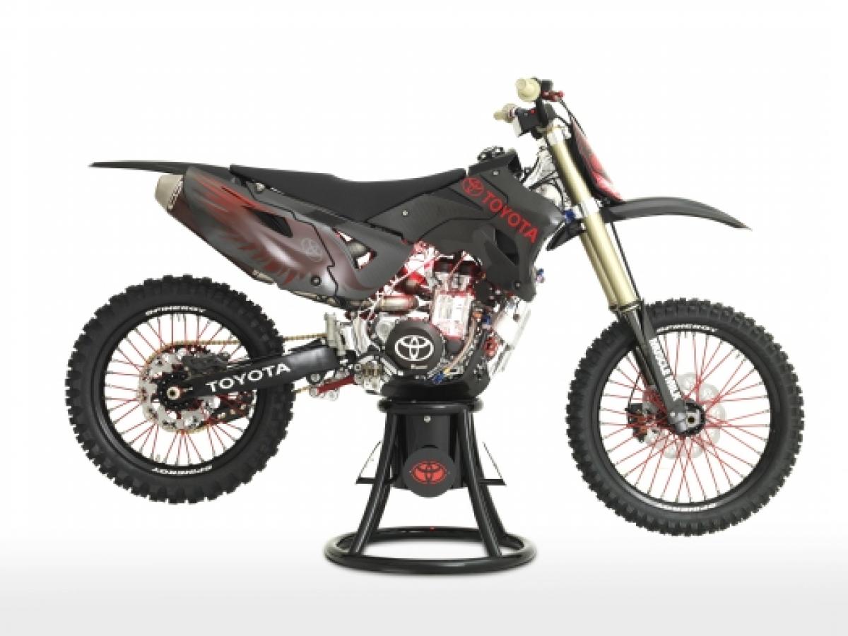 A Toyota motocross bike Well sort of Visordown