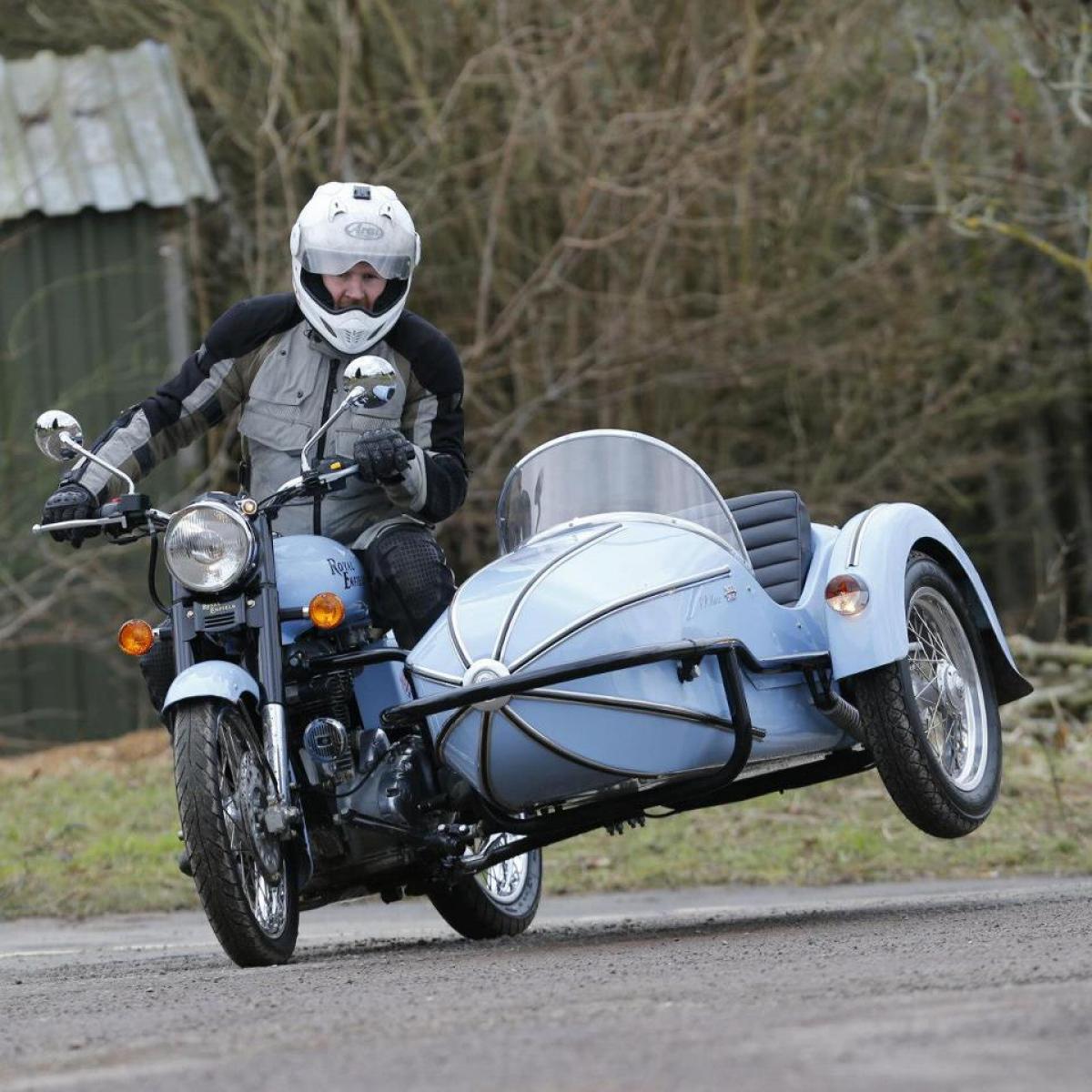 Bike with sidecar on sale for sale