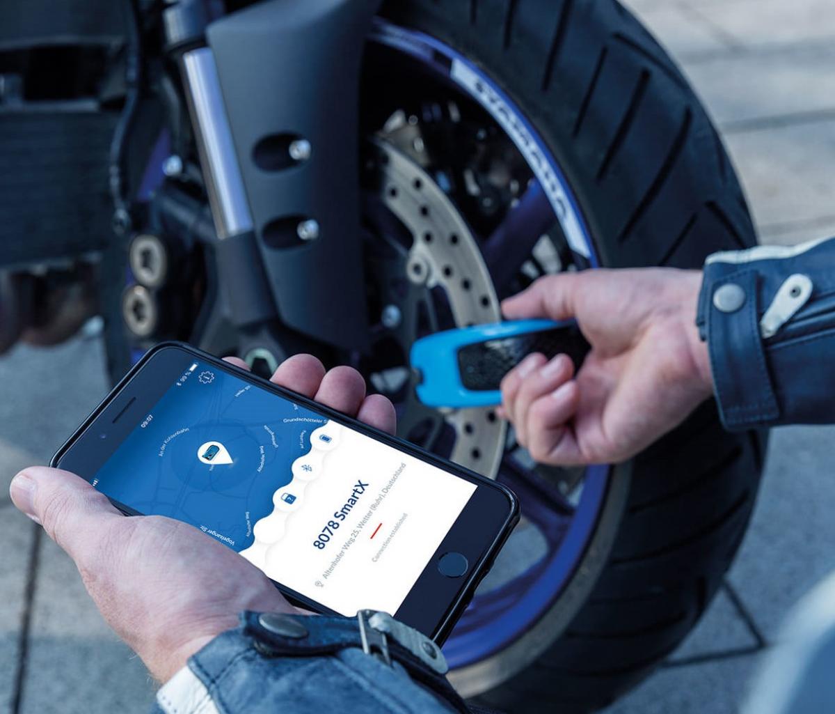 bluetooth motorcycle lock