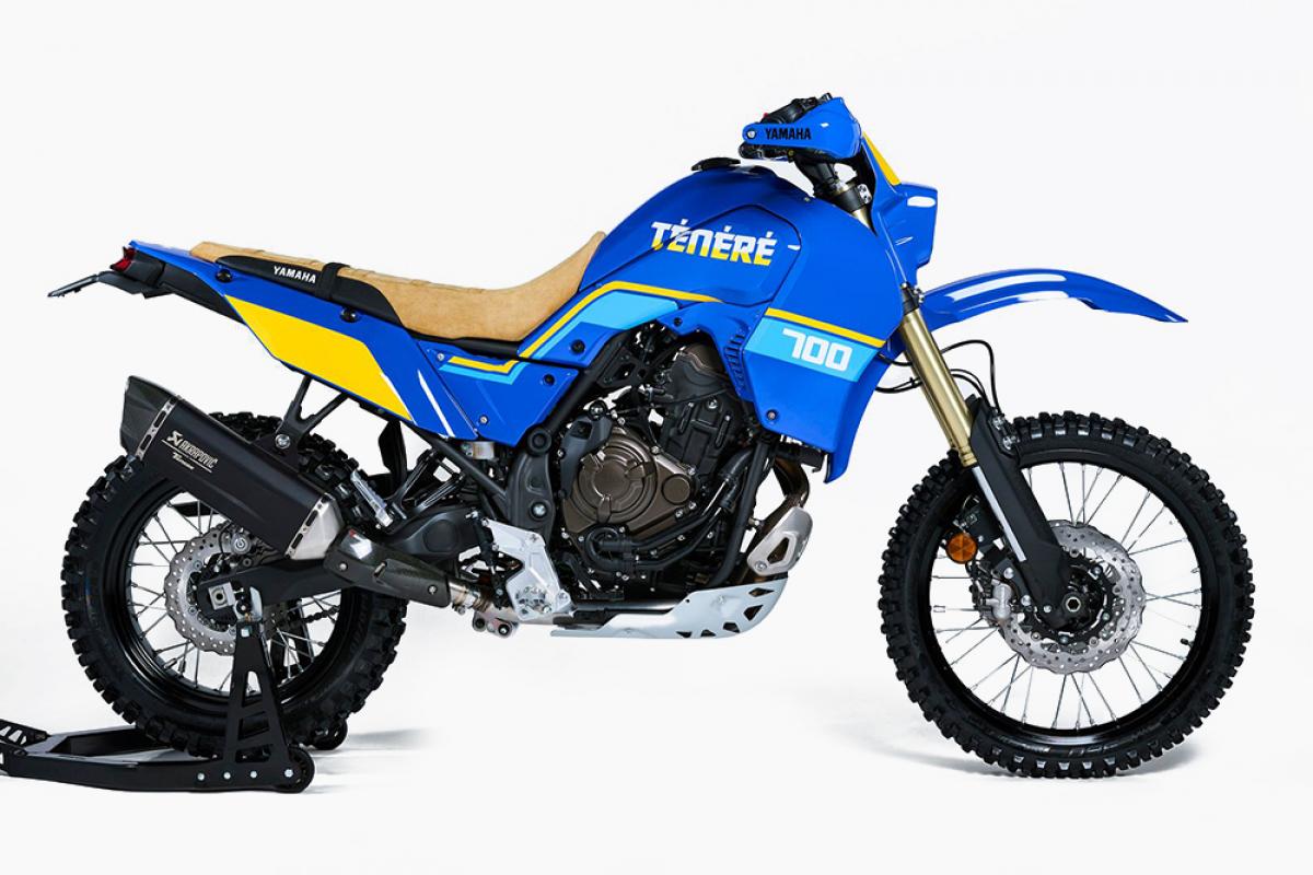 Desert Raider: A Yamaha Ténéré 700 with retro Dakar style