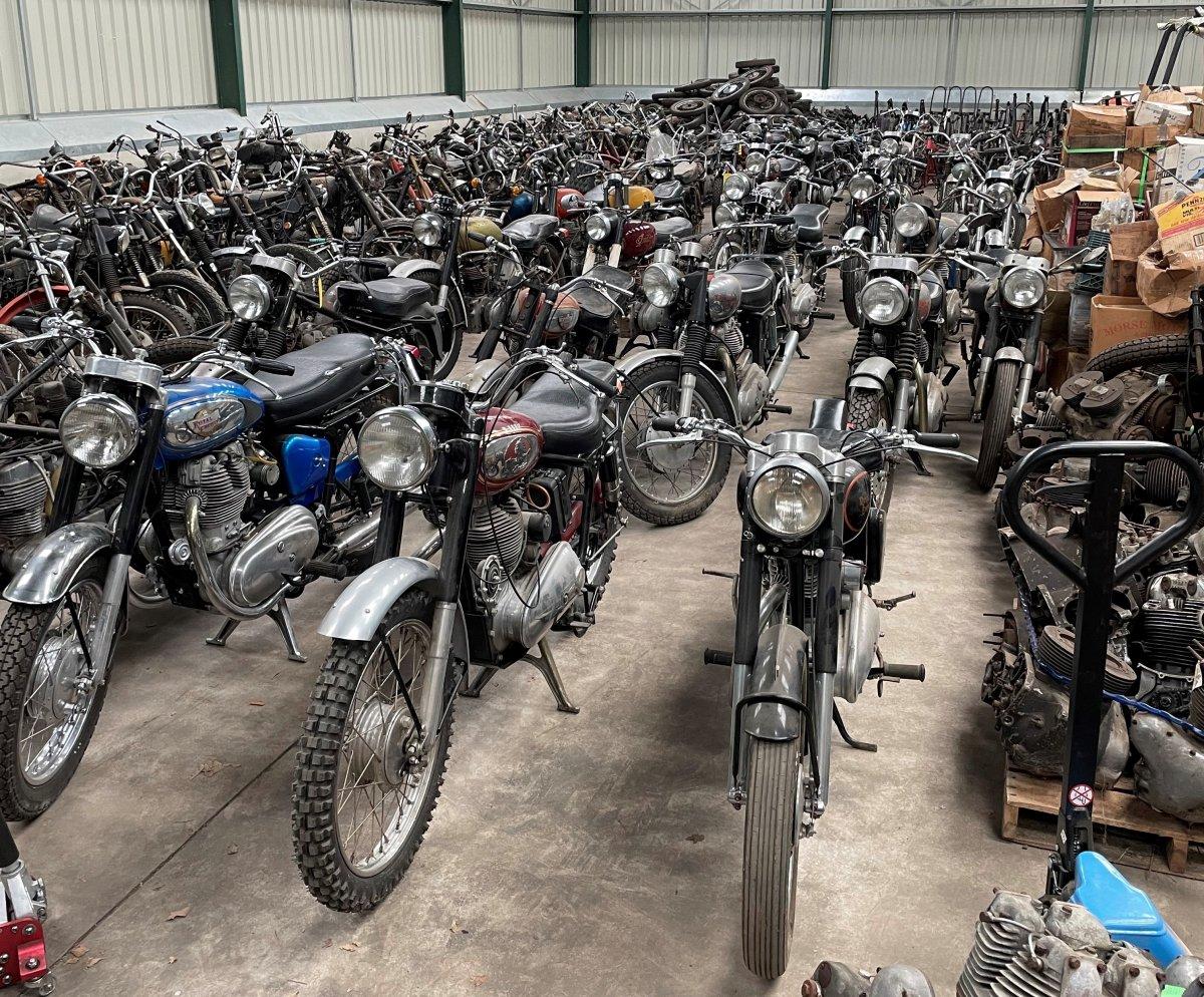 Classic motorcycles clearance spares