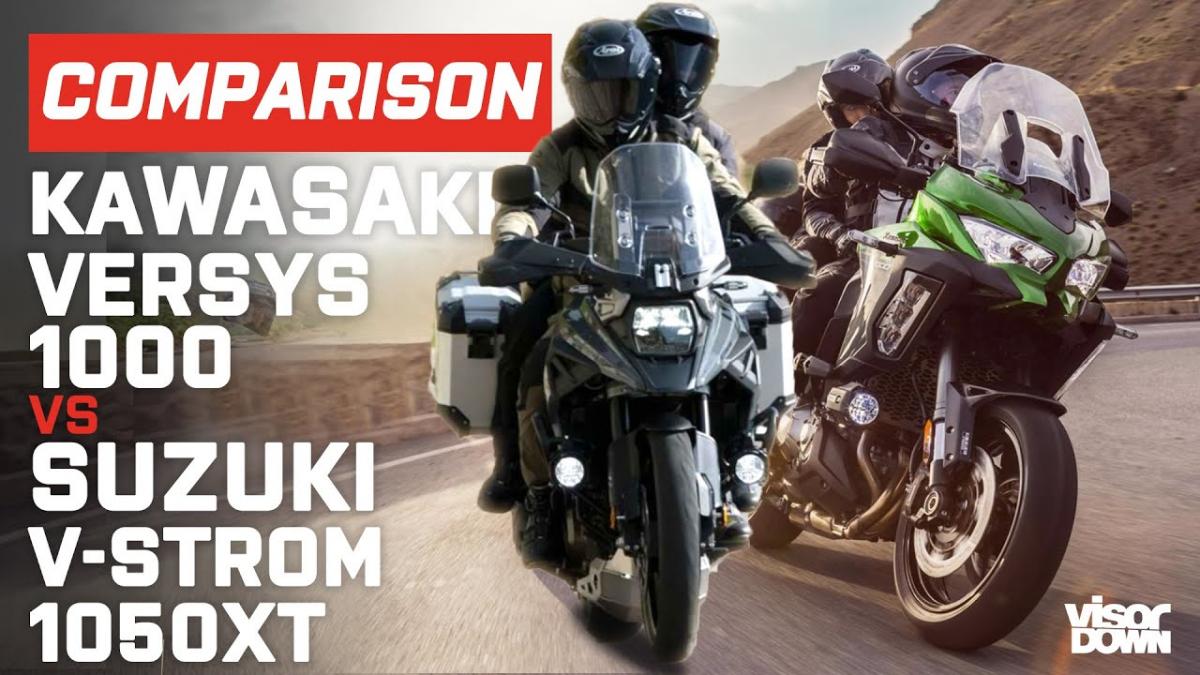 Kawasaki Versys 1000 vs Suzuki V-Strom | Visordown