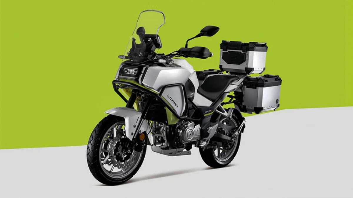 Rugged Looking Lifan Kpt 400 Adventure Motorcycle Annou Visordown