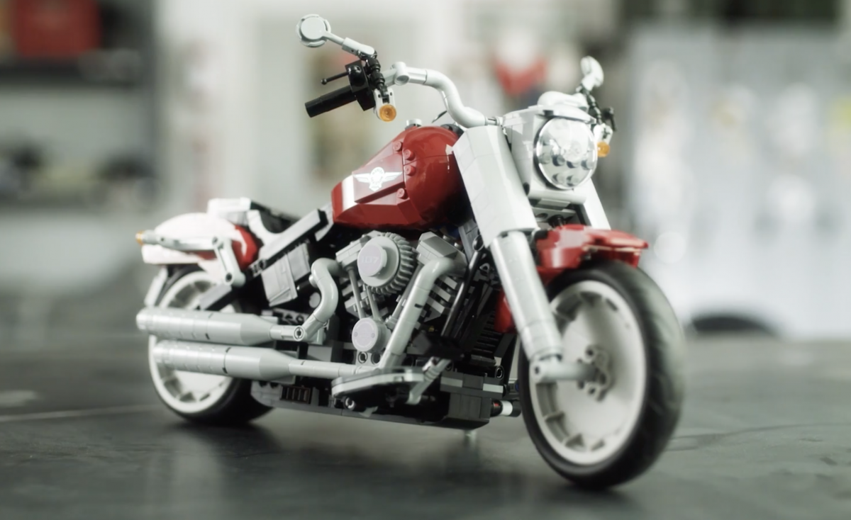 Harley-Davidson Fat Boy gets the LEGO Creator Expert tr