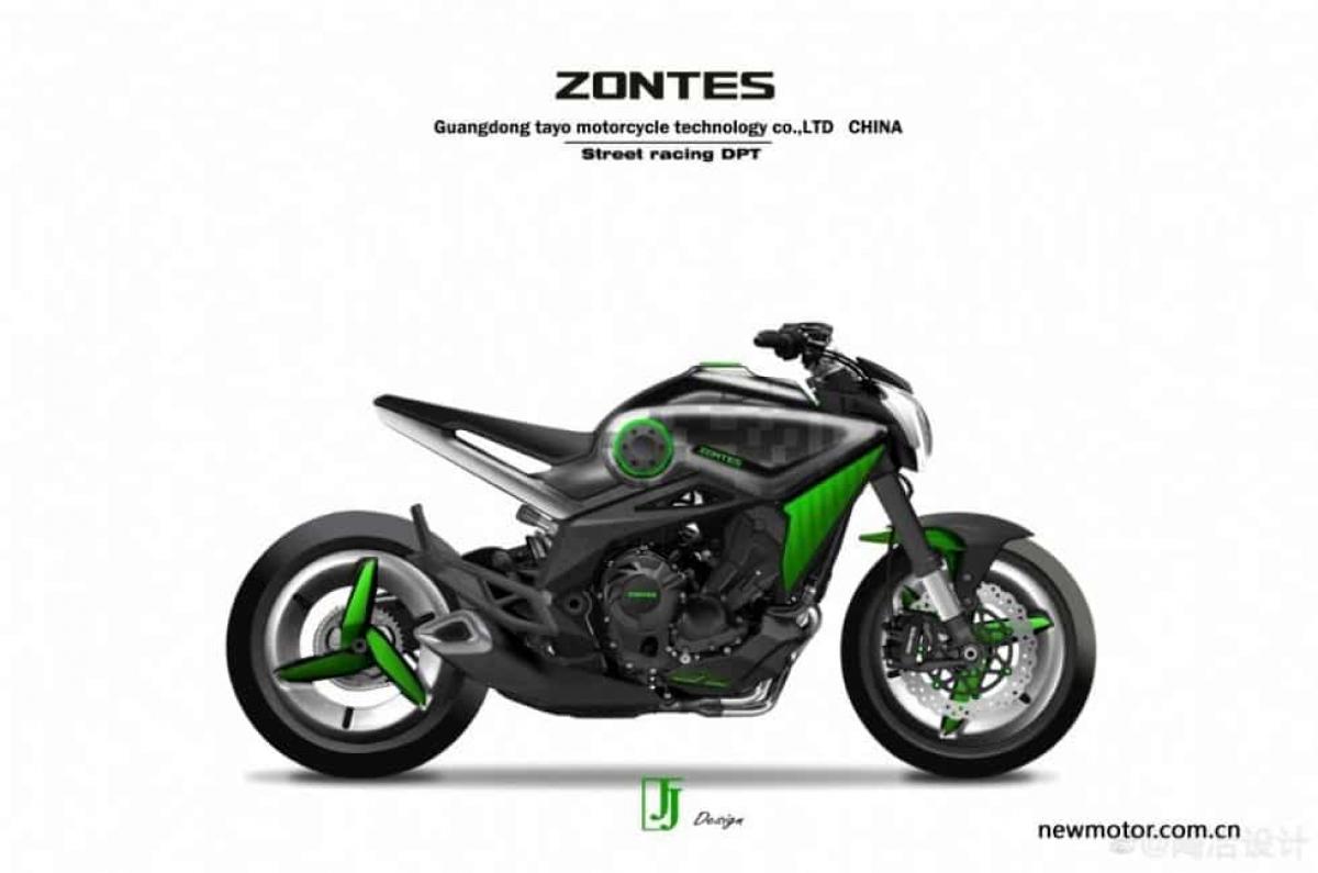 Is A Zontes Triple About To Take On The Yamaha Mt 09 Visordown