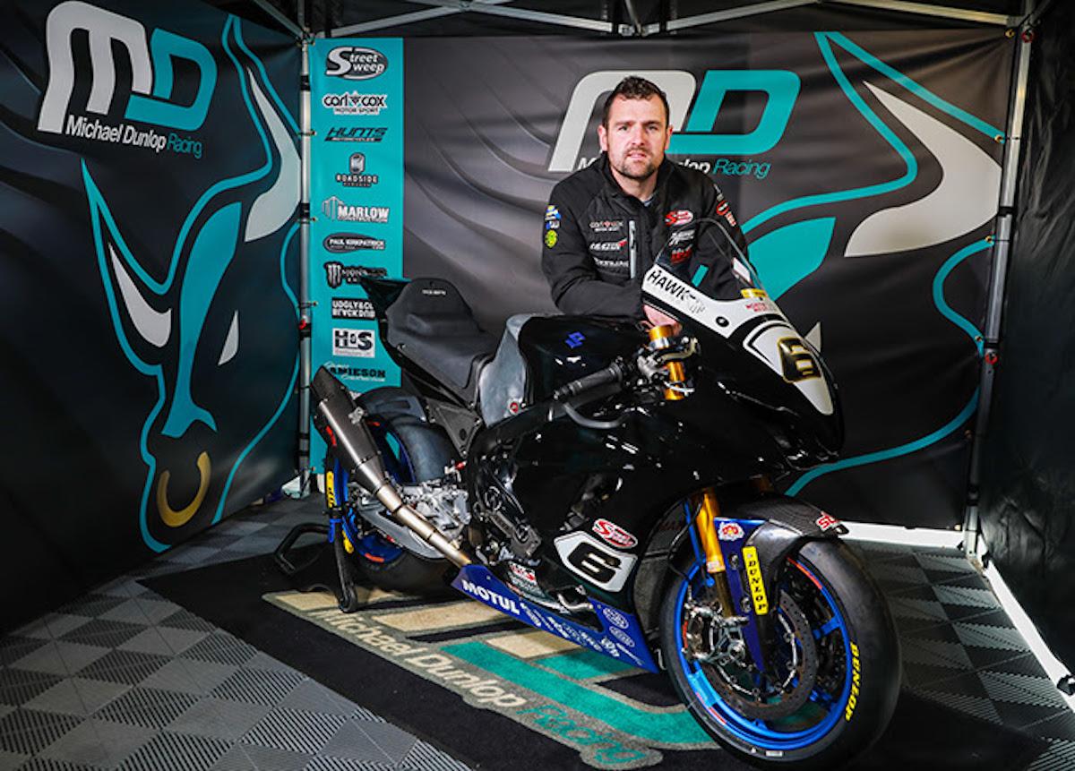 Michael Dunlop returns to Hawk Suzuki for 2022 Isle of | Visordown