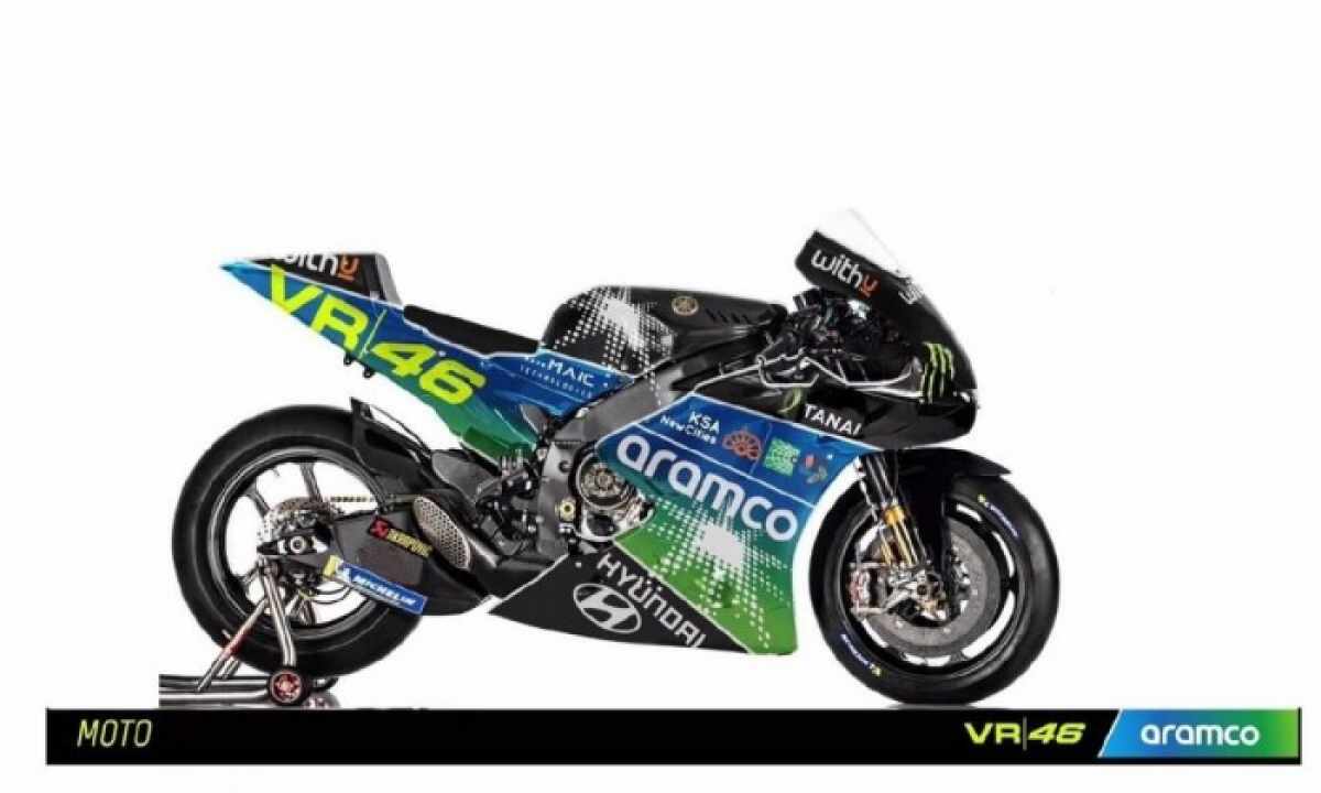 Valentino Rossi VR46 Petronas Yamaha SRT Aufkleber