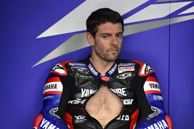 Cal Crutchlow, 2024 MotoGP Qatar Test. - Gold and Goose