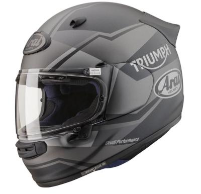 Triumph And Arai Quantic helmet collab