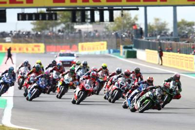 WorldSBK start grid field