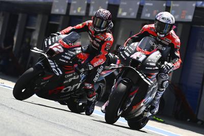 Maverick Vinales, Aleix Espargaro - Aprilia Racing