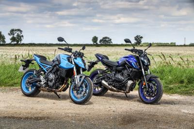 Yamaha MT-07 and Suzuki GSX-8S