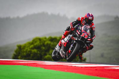 Maverick Vinales, 2024 MotoGP Portuguese Grand Prix. - Gold and Goose