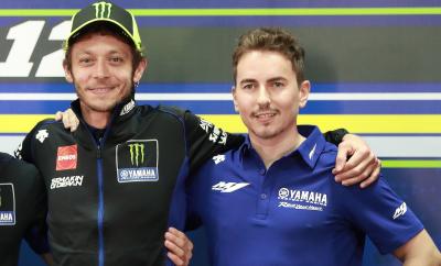 Valentino Rossi, Jorge Lorenzo