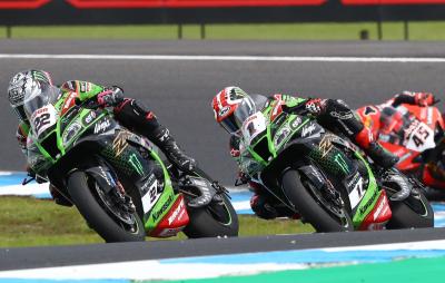 Alex Lowes, Jonathan Rea - Kawasaki Racing Team 1200