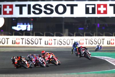 2022 Qatar MotoGP race.