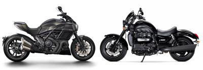 Rocket III vs Diavel