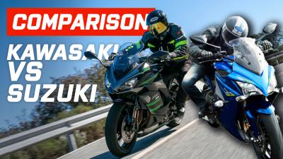 Kawasaki vs suzuki Ninja Thumbnail