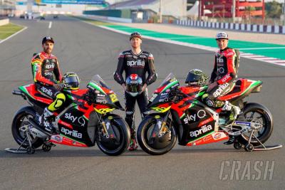 Aprilia Racing Andrea Iannone Bradley Smith Aleix Espargaro