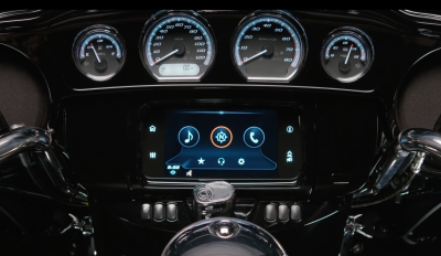 Harley Boom infotainment system