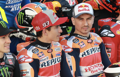 Jorge Lorenzo Marc Marquez