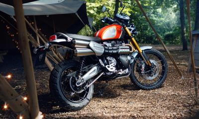 Triumph Bonneville Gold Line Scrambler 1200 XE