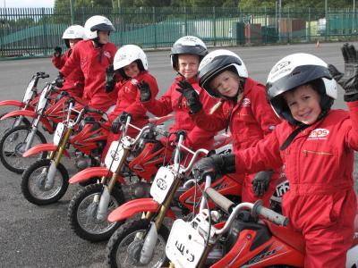 Imps motorcycle display team win Queens award