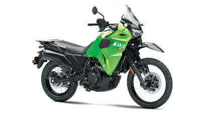 2023 Kawasaki KLR 650 S in Candy Lime Green