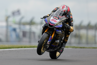 Bradley Ray, 2022 Donington BSB. - [credit: Ian Hopgood Photography]