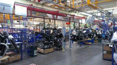 triumph production line