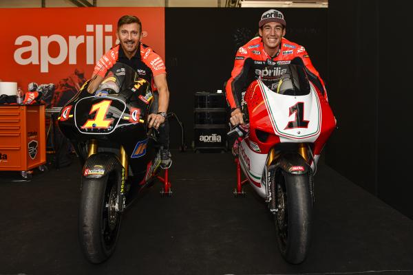 Max Biaggi, 2021 Aprilia All-Stars Day. - Aprilia