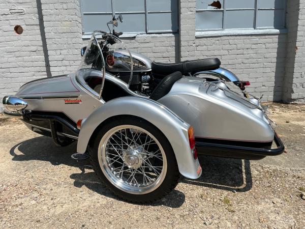 Watsonian sidecar on BSA Gold Star 650