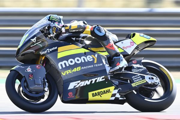 Celestino Vietti, 2022 Grand Prix of Aragon. - Gold and Goose